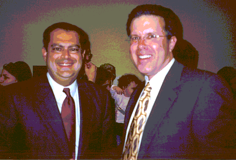 Senator Abraham and Attorney Carl Shusterman Senator Abraham and Attorney Carl Shusterman